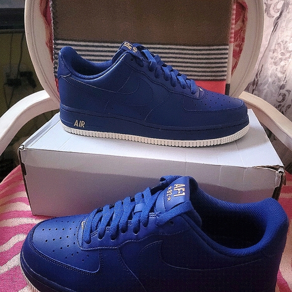 NIKE Air Force 1 \'07 LOW Deep Royal Blue main image 5